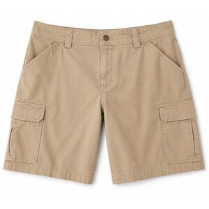 Duluth Trading Dry On The Fly Cargo Shorts Womens 8 Khaki Hiking Utility 9.5